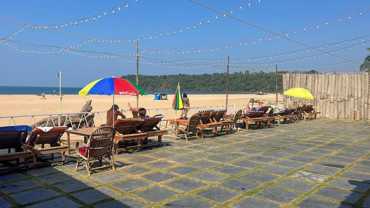Om Sai Beach Huts Hotel Agonda Bagian luar foto